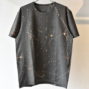 ranor(���i�[) HAND PAINT T-SHIRT / CHACOAL MOKU