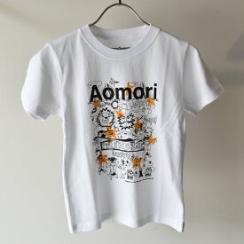 SwimmyDesignLab 青森ねぶたTシャツ KIDS　ホワイト