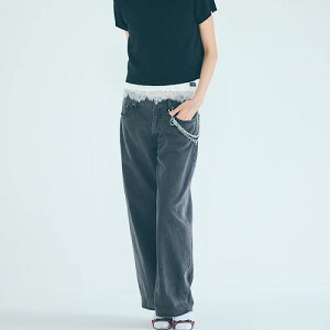 SEA(�V�[) SEA 14OZ WIDE DENIM PANTS 14oz ���C�h �f�j���p���c VINTAGE BLACK 110106442