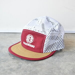 ELDORESO(Ghb\) Emblem Mesh Cap(Burgundy) E7014325 o[KfB[