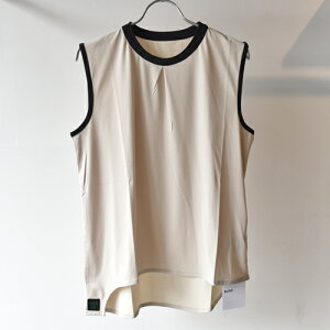BUDO(uh[) Mountain Pass top Sleeve_Less off white