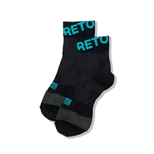 RETO (g) RUNNING SOCKS BIG LOGO ubN×^[RCYu[
