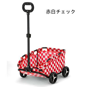 ペットカート 犬用カート ペットベビーカー犬猫ケージベビーカー、折りたたみ犬ワゴンカート 大型コックピット猫犬兼用 360°回転 軽量 組み立て簡単 通気 耐荷重10kg ペットワゴ 散歩 病院