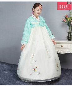 韓国 衣装 民族衣装 伝統的 チマチョゴリ エスニック パフォーマンス レディース 正装 盛装 パフォーマンス