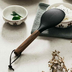 しゃもじ 食品 グレード シリコン ご飯 米 シャベル 炊飯器 木製 ハンドル スプーン 木柄ハンドル レトロ