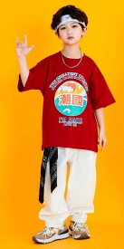 子供服 キッズファッション パフォーマンス 発表会 イベント 衣装 コスチューム ユニフォーム ダンス ヒップホップ ボーイッシュ