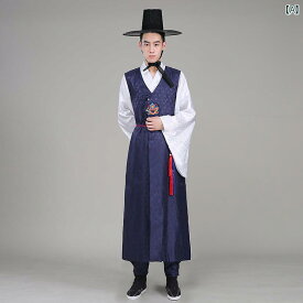 韓国 衣装 民族衣装 伝統的 エスニック パフォーマンス メンズ 正装 盛装 パフォーマンス