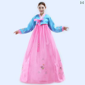 チマチョゴリ かわいい 韓国 衣装 民族衣装 伝統的 エスニック パフォーマンス レディース 正装 盛装 韓服