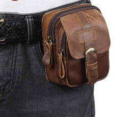 バッグ 鞄 多機能 レトロ ファッション雑貨 革 メンズ ポケットバッグ アウトドア レジャー サイクリングバッグ ウエストポーチ ウエストバッグ