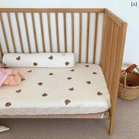 ベビーベッド ベッドカバー ボックス シーツ コットン マットレス 乳児 幼児 子供用 寝具 生活雑貨