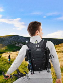 アウトドア バッグ ボディーバッグ ウエストポーチ 登山 ハイキング ランニング バックパック 屋外 リュック 軽量 ウオーターバッグ 男女兼用 鞄 多機能