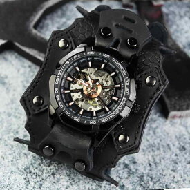 腕時計 時計 ウォッチ クォーツ 人工皮革 カジュアル ブラック ユニセックス