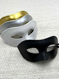 ハロウィンマスカレードマスク ハーフ フェイス メンズ 大人 ホワイト メンズ レトロ マスク アドバンス マスク