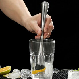ステンレス アイス 氷 ハンマー フルーツ 搾る ジュース カクテル スティック キッチン用品 バー 酒用品