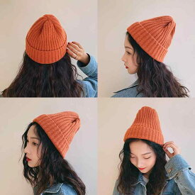 帽子 秋冬 女性用 ニット帽 ウール 韓国 和風 冬 かわいい 韓国 イン メンズ 防寒 スノボ 冬レジャー