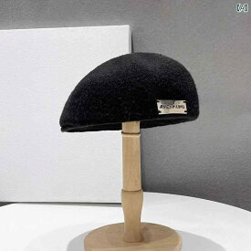 帽子 韓国 ベレー帽 女性用 春秋 カジュアル レター フォワードハット リトル ペインターハット