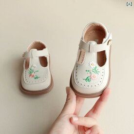 韓国 子供用 キッズ用 靴 シューズ かわいい モチーフ レトロ 散歩 おしゃれ 赤ちゃん用品 ベビー用品 幼児用