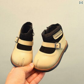 子供靴 ベビー キッズ レザー シューズ 幼児 かわいい 日常生活 イベント 散歩 おしゃれ シンプル ブーツ 赤ちゃん用品