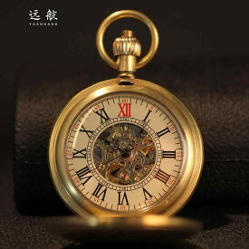懐中時計 吊り時計 写真 彫刻 銅全自動 機械式 レトロ フリップ ノスタルジック 時計 仕掛け メンズ レディース ネックレス ウォッチ