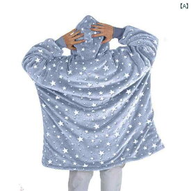 ブランケット 毛布 パジャマ ローブ フード付き 冬 ホームウェア 暖かい ゆったり 大判 ユニセックス 寝具 寝間着