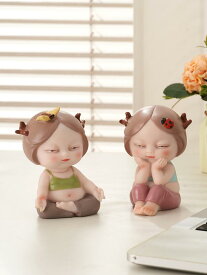 インテリア 雑貨 置物 おしゃれ かわいい リビング ディスプレイ 人形 装飾 オフィス ワークステーション デスクトップ 女の子 プレゼント オブジェクト