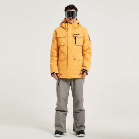 スキーウェア スノーボード アウトドア スポーツ メンズ 冬 スーツ セット 厚く 暖かい 防風 防水 大きいサイズ ポリエステル 耐摩耗 保温 おしゃれ