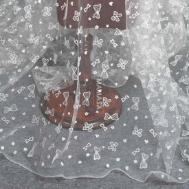 裁縫 DIY 手芸用品 アクセサリー 材料 デコレーション 素材 リボン レース メッシュ 生地 フェアリー シンプル 装飾