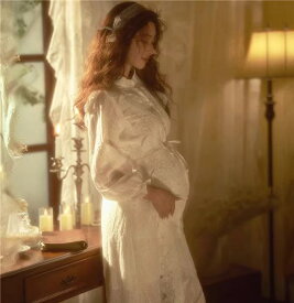 マタニティ フォト 衣装 おしゃれ フォト スタジオ 妊婦 写真 ドレス 美しい 妊娠中 ママ 撮影 アート スカート フリーサイズ 長袖 かわいい