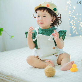 赤ちゃん ベビー フォト ファッション 服 写真 撮影 小道具 レトロ スタジオ 衣装 かわいい おしゃれ 100日 記念 アート