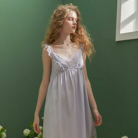ネグリジェ レディース 夏 薄手 魅惑的 さわやか かわいい カジュアル ホームウェア 胸パッド付き 女性 セクシー