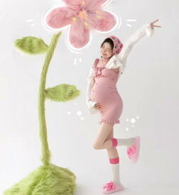 マタニティ フォト 衣装 おしゃれ ファッション 妊婦 写真 美しく さわやか 芸術的 自宅 撮影 フリーサイズ カジュアル セット かわいい ピンク ワンピース スカート