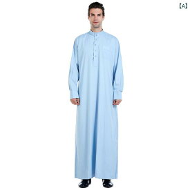 ドバイ サウジアラビア インドネシア 中東 紳士 メンズ ファッション ローブ 大きいサイズ