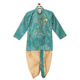 インド 伝統的 民族 衣装 ファッション 男の子 リネン 誕生日 パフォーマンス 服 インド パキスタン 4色 ハイエンド