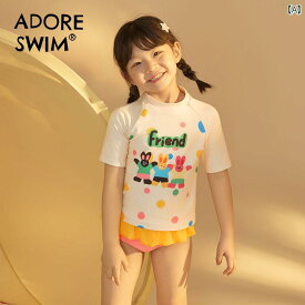 水着 キッズ セットアップ スイムウェア ベビー 子供 女の子 夏 海 プール ビーチ 海水浴 水遊び 水泳 レジャー マリンスポーツ
