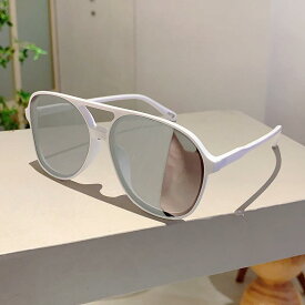 サングラス メガネ 眼鏡 おしゃれ ファッション アクセサリー レディース メンズ ユニセックス カジュアル 大きめフレーム 紫外線対策 屋外 運転 シンプル