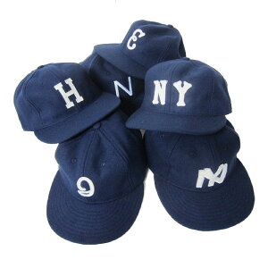ebbets field flannels [ball cap][navy collections][6c] �G�x�b�c�t�B�[���h�t�����l���Y �{�[���L���b�v