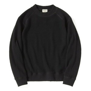 Jackman [Waffle Midneck][JM7200][07][black] �W���b�N�}�� ���b�t���~�b�h�l�b�N ���� T�V���c �T�[�}�� �u���b�N