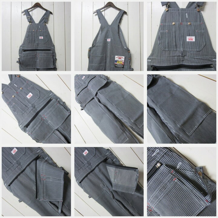 楽天市場】[MADE IN USA] round house [overall][730][hickory][apron 
