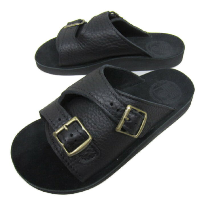 楽天市場】sandalman [double strap][bullhide][black] サンダルマン 