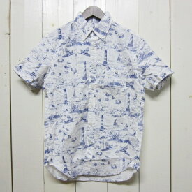 empire & sons エンパイア アンド サンズ [printed shirts][ss][white]