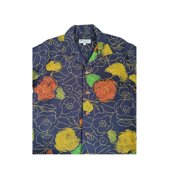 楽天市場】アロハシャツ 着物リメイク 着物シャツ 着物 着物アロハ  