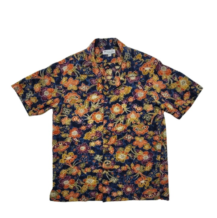 楽天市場】アロハシャツ 着物リメイク 着物シャツ 着物 着物アロハ  