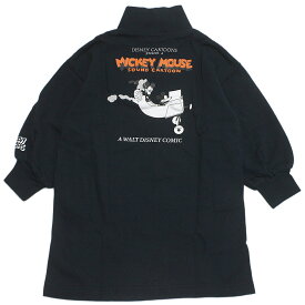 【グルーヴィーカラーズ groovy colors ジュニア 子供服】 ウラケMICKEY MOUSE ヒザタケOP 4NV紺