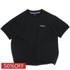 【アーチ＆ライン ARCH＆LINE 子供服 アーチアンドライン】 セール 【50%OFF】 UV CUT AIR FLEX H/S Tシャツ ブラック(19)