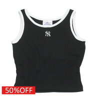 【アルジー/algy/JS/ガールズ/ジュニア/女の子】 セール 【50%OFF】 【MLBコラボ】クロップドタンク ブラ…