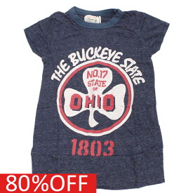 【ゴールドラッシュアウトフィッターズ/GOLD RUSH OUTFITTERS/アメカジ】 セール 【80%OFF】 あす楽 OHIO STAGE Tシャツ(GIRLS） ネイビー