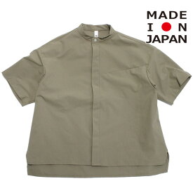 【子供服 MOUN TEN. マウンテン ジュニア MOUNTEN】 あす楽 stretch rip ショートスリーブシャツ カーキ