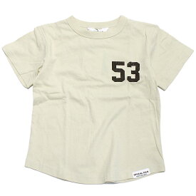 【オフィシャルチーム 子供服 OFFICIAL TEAM】 あす楽 インセクトガードナンバリングTシャツ アイボリー