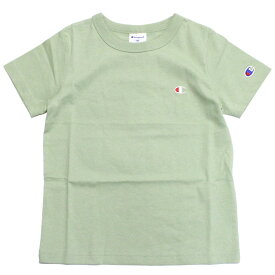 【チャンピオン/キッズ/Champion/子供服】 あす楽 ワンポイントTシャツ ライトグリーン(520)