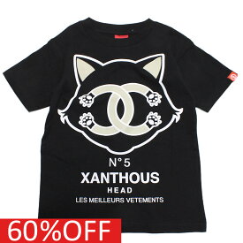 【XD CONVEX エックスディー ストリート ジュニア 子供服】 セール 【60%OFF】 あす楽 Cat-Tシャツ クロ(5)